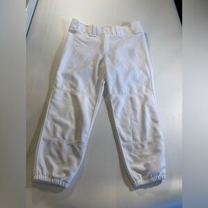 Mizuno White Softball Pants